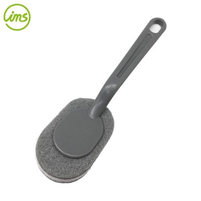 Kitchen Cleaning Brush Pan Pot Sponge With Handle